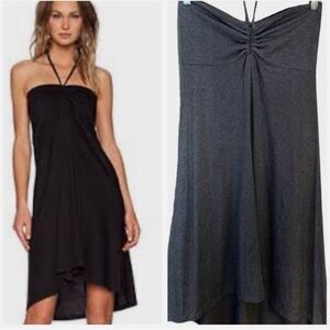 Patagonia gray convertible skirt/halter dress size M